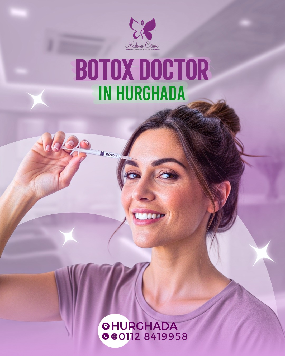 Botox doctor in Hurghada performing Botox injections in Hurghada